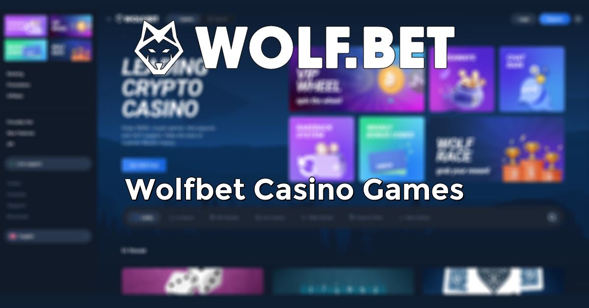 Wolfbet Casino Games