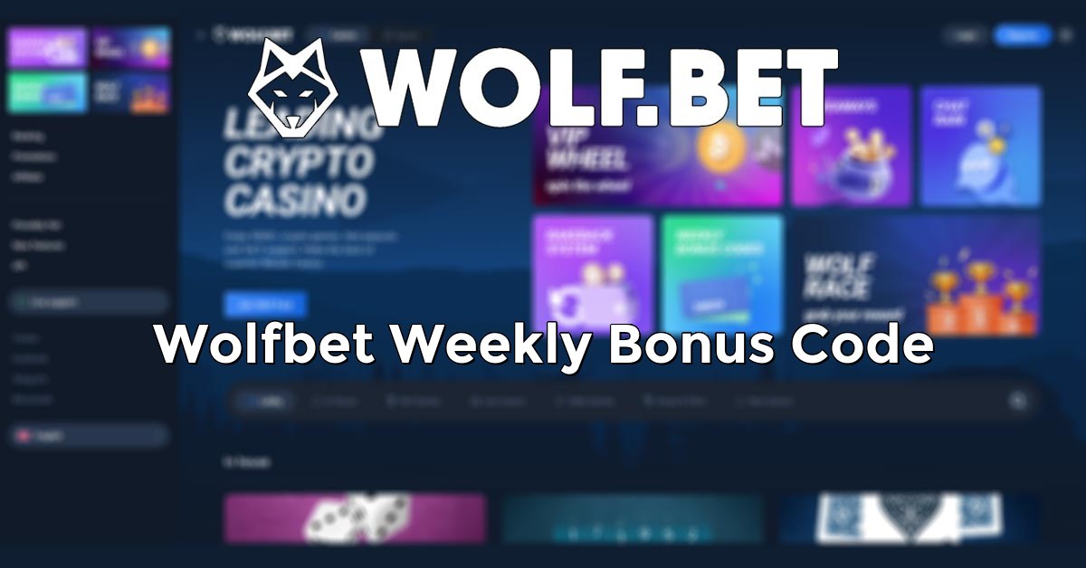 Wolfbet Weekly Bonus Code